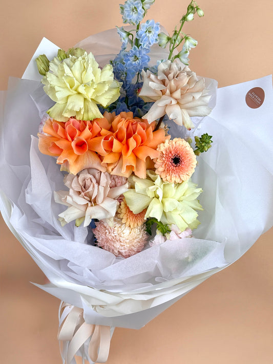 Flower Addiction-Flower-Delivery-Gold-Coast-Florist-Flowers Gold Coast-Pastel & Soft-Mini-Beautifully Wrapped-https://www.flowersgoldcoast.com.au-best-florist