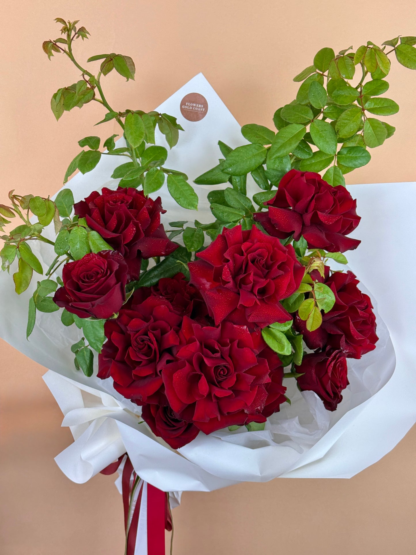 Red Rose Passion-Flower-Delivery-Gold-Coast-Florist-Flowers Gold Coast-1 Rose-https://www.flowersgoldcoast.com.au-best-florist