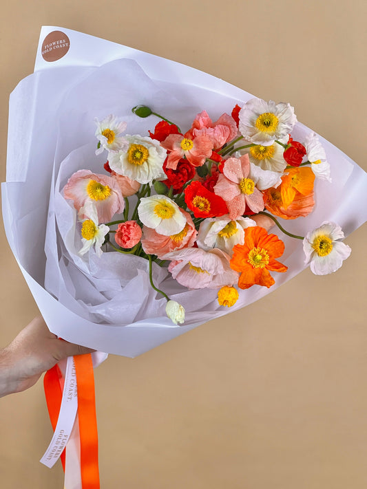 Poppies-Flower-Delivery-Gold-Coast-Florist-Flowers Gold Coast-Deluxe-https://www.flowersgoldcoast.com.au-best-florist