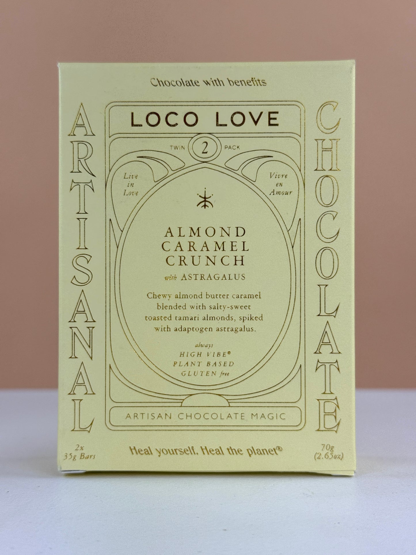 Loco Love Chocolate - Twin Pack - made with love by Flowers Gold Coast www.flowersgoldcoast.com.au the Gold Coast's best Florist - Same Day Flower Delivery