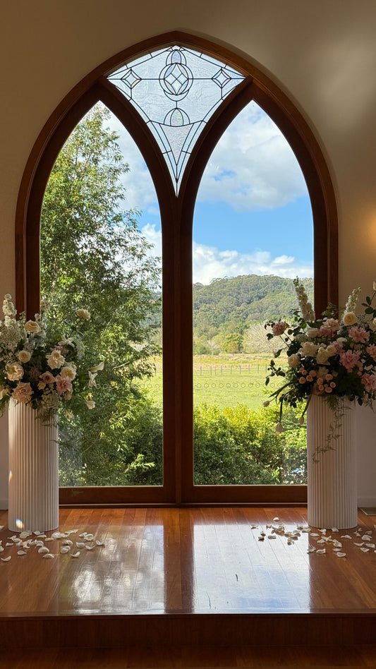 For our Ashlee & Quentin at @thevalleyestategc 🌸🤍💫