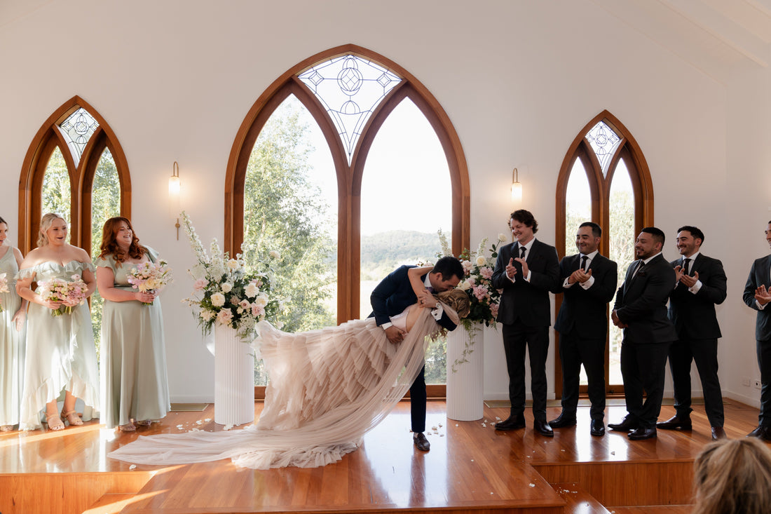 Ashlee & Quentin Wedding Flowers at Valley Estate, Currumbin Valley - Flowers Gold Coast