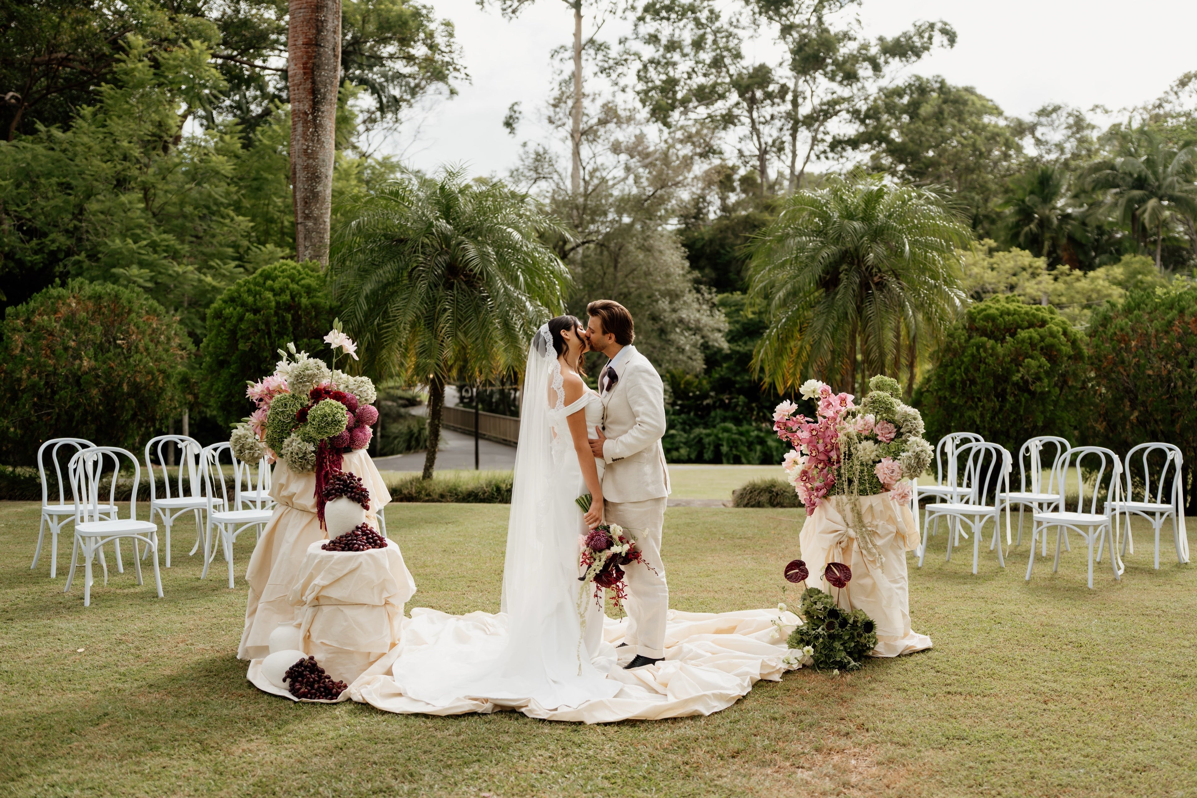 Wedding Styling Shoot - Wedding Flowers - Coolibah Downs Private Estate - Mt Nathan Gold Coast