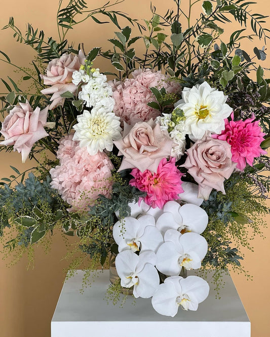M A D A M E  P O M P A D O U R

Meet our new Madame De Pompadour 👑

Now available in Pastel Pink made with love by Flowers Gold Coast www.flowersgoldcoast.com.au the Gold Coast's best Florist- Same Day Flower Delivery