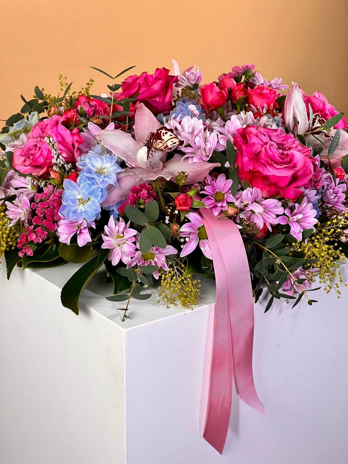 When It’s Time To Say Goodbye – Sympathy Flowers & Funeral Arrangements Delivered on the Gold Coast made with love by Flowers Gold Coast www.flowersgoldcoast.com.au the Gold Coast's best Florist- Same Day Flower Delivery