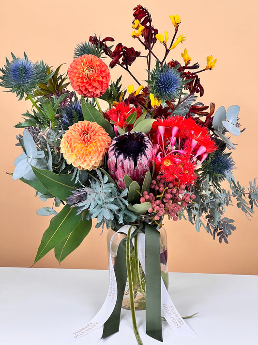 Natives Jar-Flower-Delivery-Gold-Coast-Florist-Flowers Gold Coast-https://www.flowersgoldcoast.com.au-best-florist