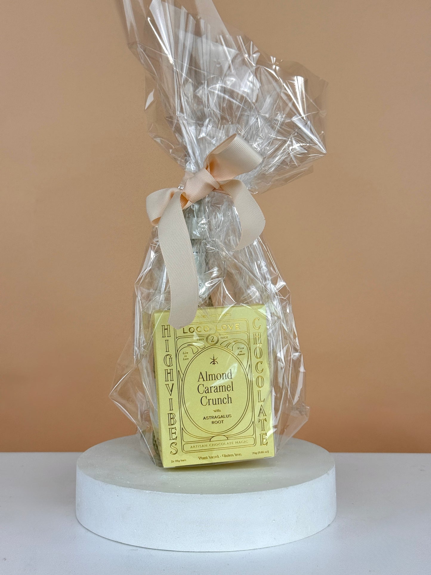 Choc & Bubbles-Flower-Delivery-Gold-Coast-Florist-Flowers Gold Coast-Maple Macadamia Caramel (Loco Love)-Moet Chandon - Brut Imperial Champagne-Petite-https://www.flowersgoldcoast.com.au-best-florist