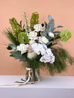 Porcelaine White-Flower-Delivery-Gold-Coast-Florist-Flowers Gold Coast-Beautifully Wrapped-Mini-https://www.flowersgoldcoast.com.au-best-florist