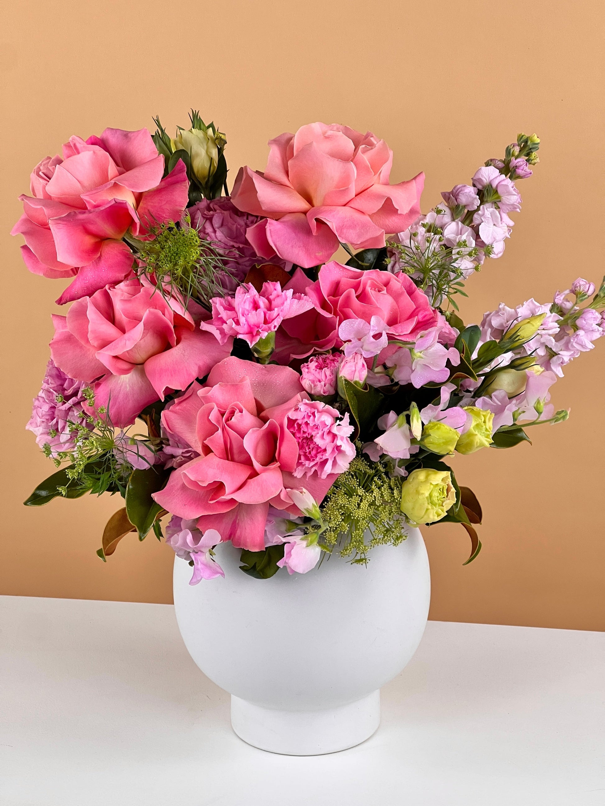 Flora Bowl-Flower-Delivery-Gold-Coast-Florist-Flowers Gold Coast-Deluxe-https://www.flowersgoldcoast.com.au-best-florist