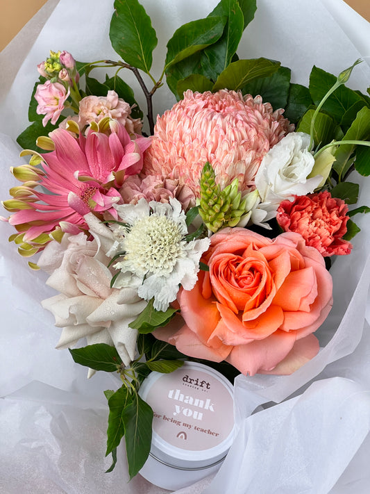 Teacher Bundle-Flower-Delivery-Gold-Coast-Florist-Flowers Gold Coast-Little-https://www.flowersgoldcoast.com.au-best-florist