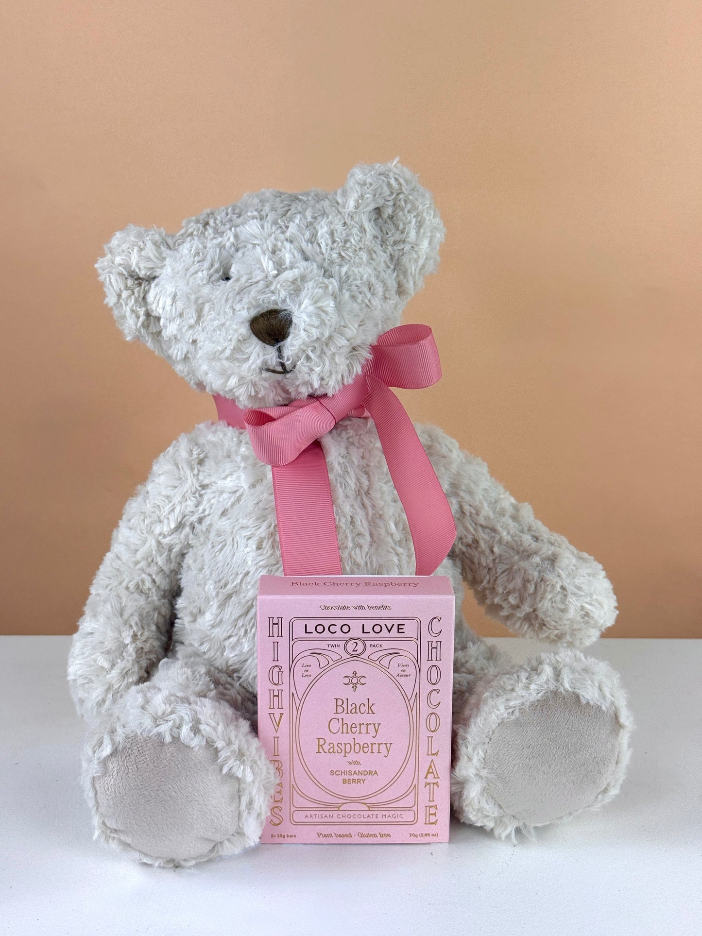 Teddy & Choccies-Flower-Delivery-Gold-Coast-Florist-Flowers Gold Coast-Maple Macadamia Caramel-https://www.flowersgoldcoast.com.au-best-florist