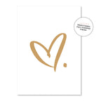 Greeting Cards-Flower-Delivery-Gold-Coast-Florist-Just Smitten-Gold Heart-https://www.flowersgoldcoast.com.au-best-florist