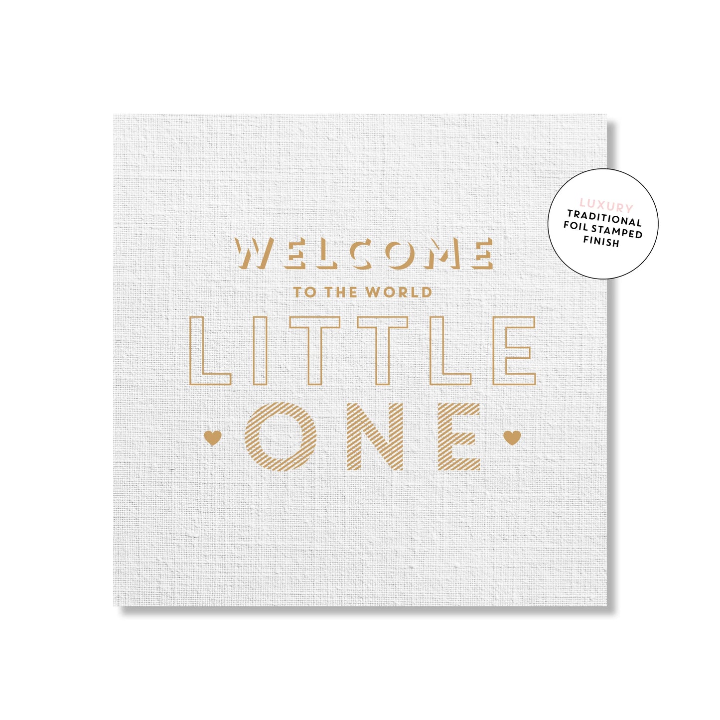 Greeting Cards-Flower-Delivery-Gold-Coast-Florist-Willow & White Stationery-Welcome to the world little one!-https://www.flowersgoldcoast.com.au-best-florist