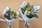 Two bouquet size comparison