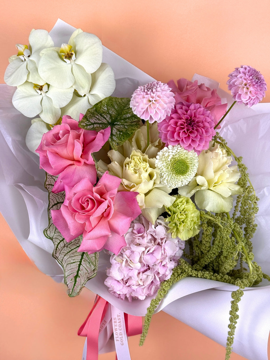 Strawberry_Matcha_-_Fresh_Flower_Bouquet_-_Flowers_Gold_Coast - Flowers Gold Coast