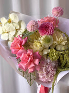 Strawberry_Matcha_-_Fresh_Flower_Bouquet_-_Flowers_Gold_Coast_04 - Flowers Gold Coast