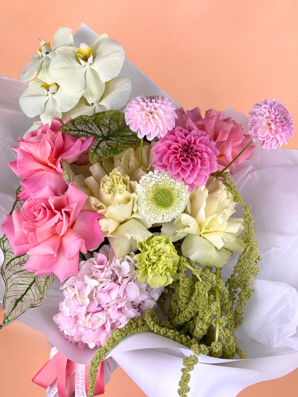Strawberry_Matcha_-_Fresh_Flower_Bouquet_-_Flowers_Gold_Coast_05 - Flowers Gold Coast