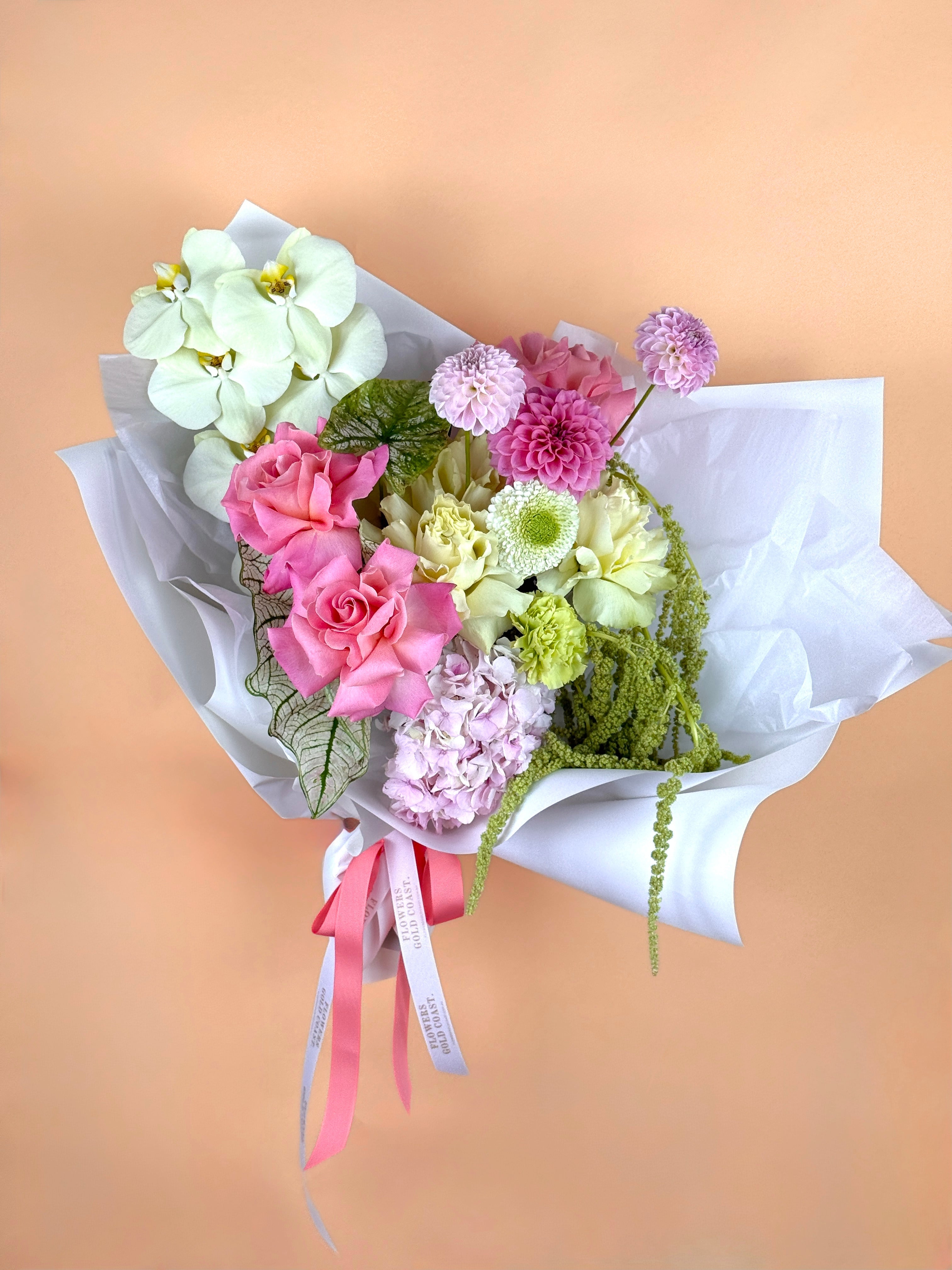 Strawberry_Matcha_-_Fresh_Flower_Bouquet_-_Flowers_Gold_Coast_06 - Flowers Gold Coast