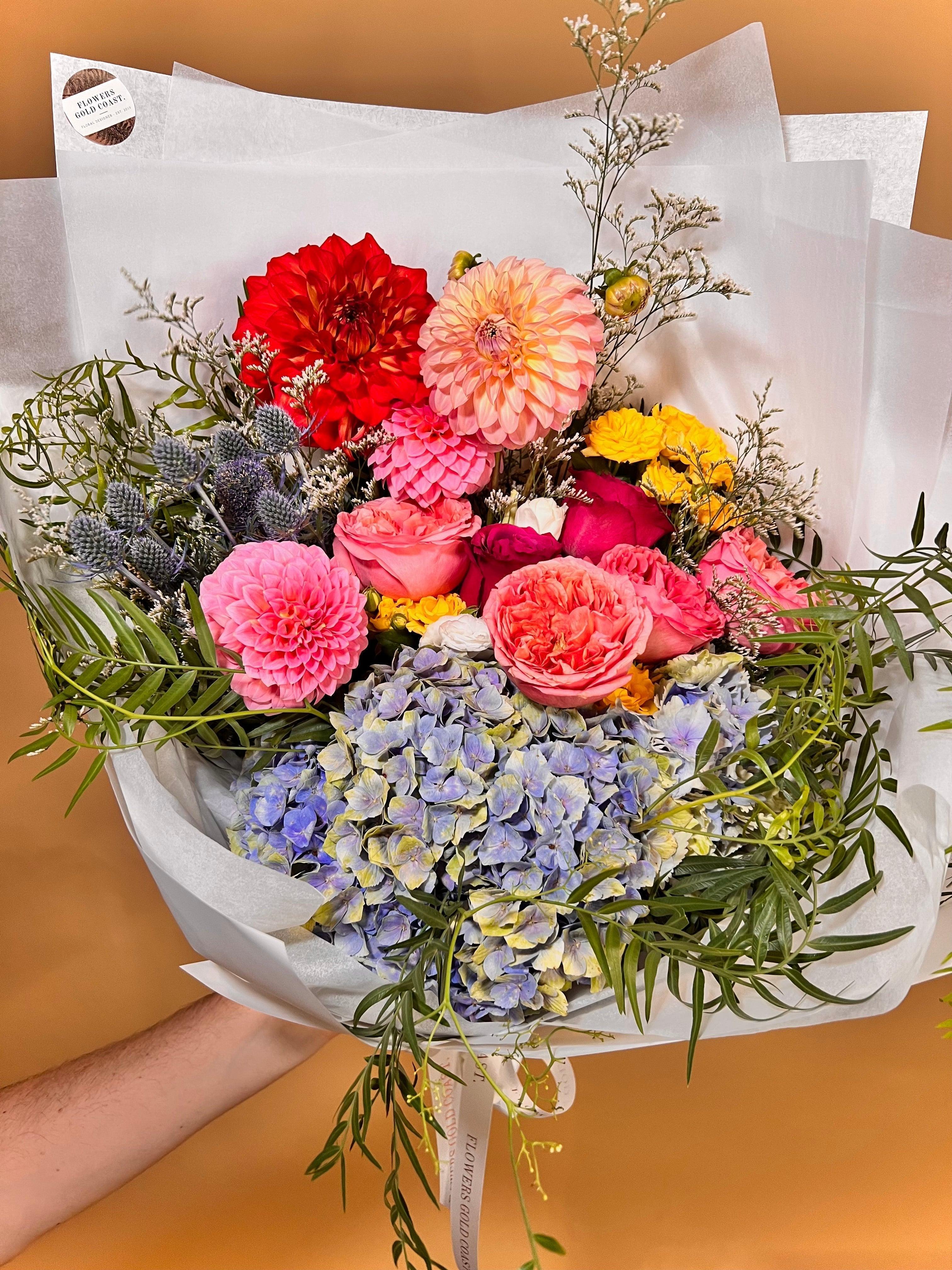 Flower Bouquet Subscription - Fresh Cut Flowers made with love by Flowers Gold Coast www.flowersgoldcoast.com.au the Gold Coast's best Florist - Same Day Flower Delivery