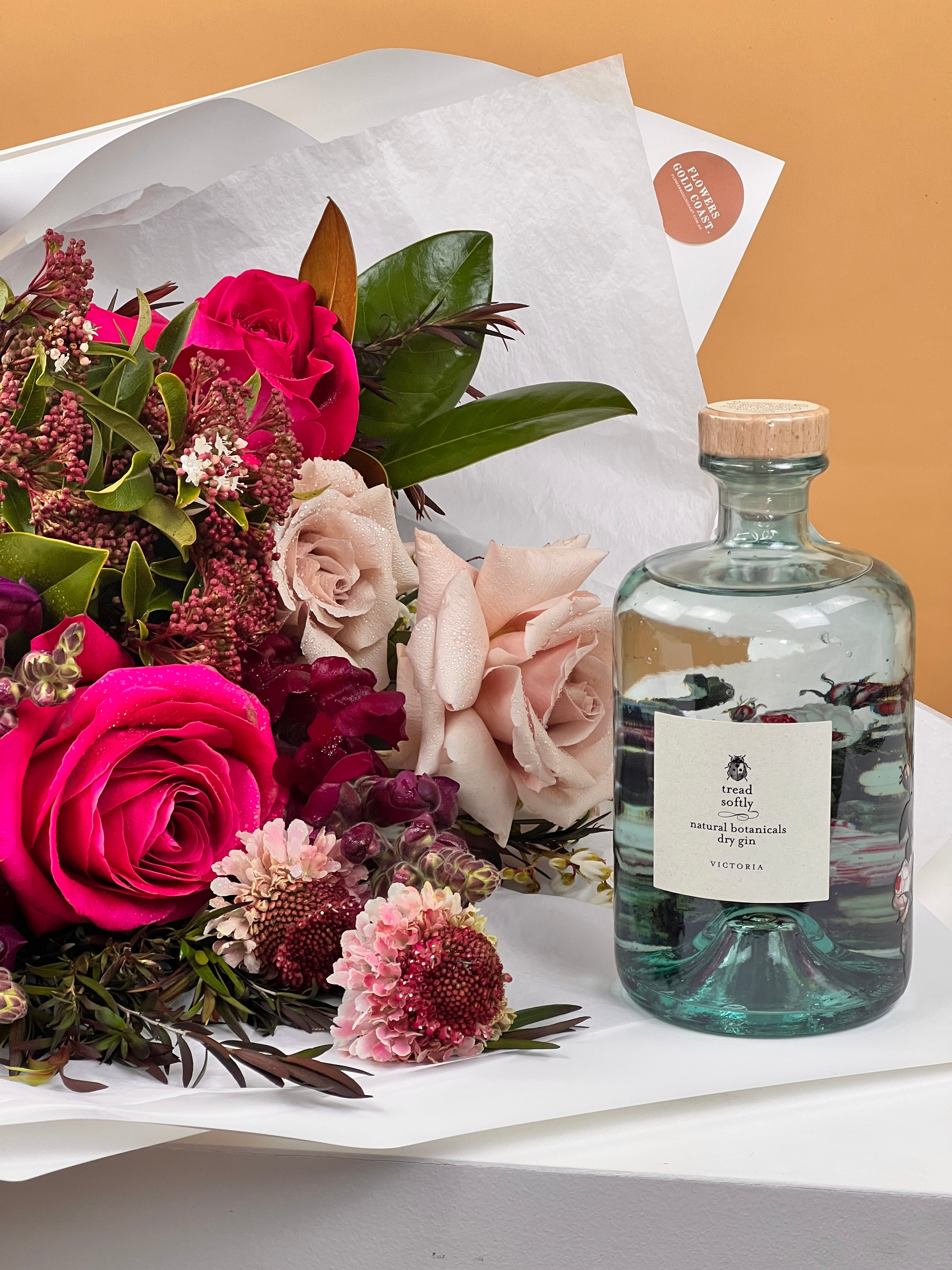 Let the fun beGIN Bundle - Hamper made with love by Flowers Gold Coast www.flowersgoldcoast.com.au the Gold Coast's best Florist - Same Day Flower Delivery