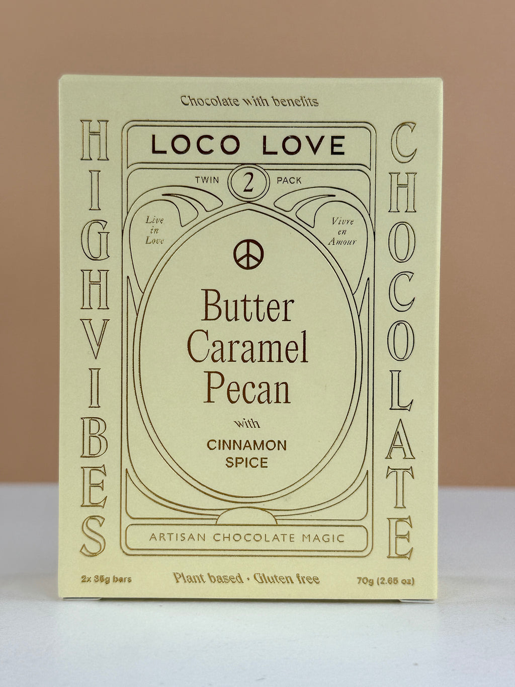 Loco Love Chocolate - Twin Pack - made with love by Flowers Gold Coast www.flowersgoldcoast.com.au the Gold Coast's best Florist - Same Day Flower Delivery