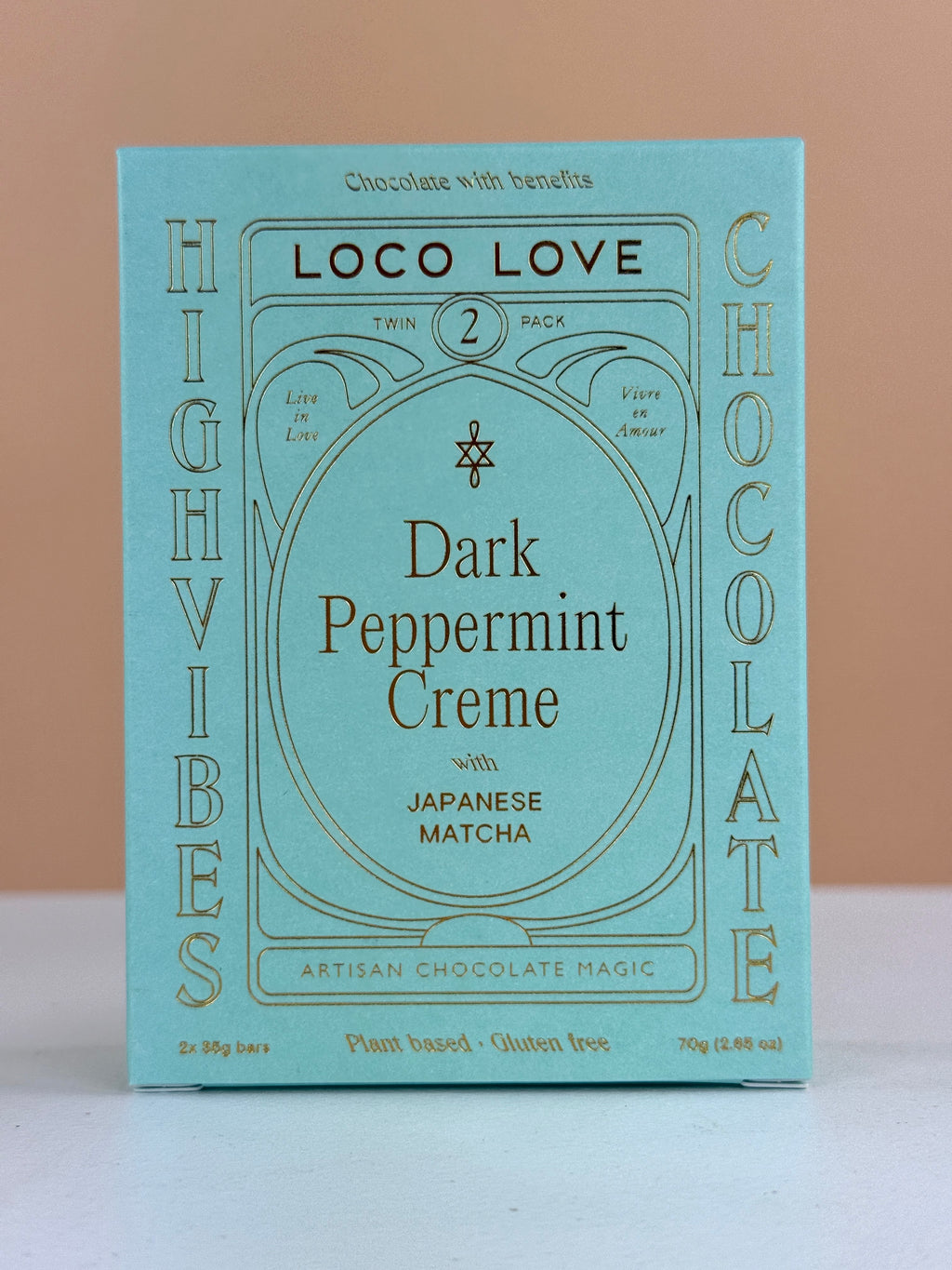 Loco Love Chocolate - Twin Pack - made with love by Flowers Gold Coast www.flowersgoldcoast.com.au the Gold Coast's best Florist - Same Day Flower Delivery