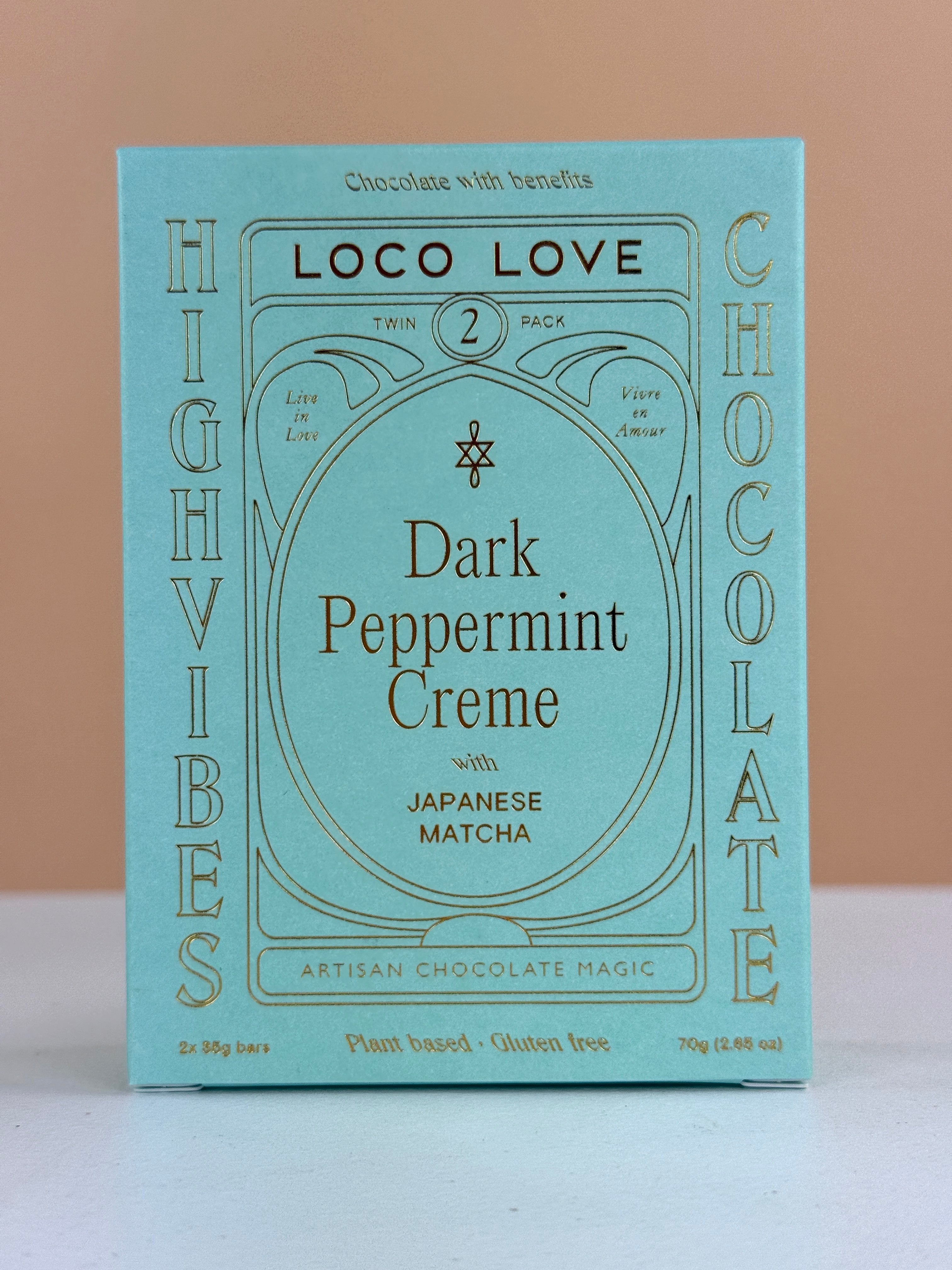 Loco Love Chocolate - Twin Pack - made with love by Flowers Gold Coast www.flowersgoldcoast.com.au the Gold Coast's best Florist - Same Day Flower Delivery