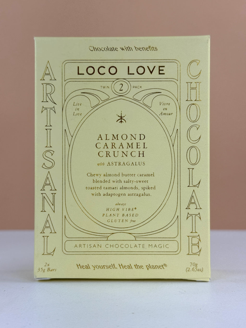 Loco Love Chocolate - Twin Pack - made with love by Flowers Gold Coast www.flowersgoldcoast.com.au the Gold Coast's best Florist - Same Day Flower Delivery