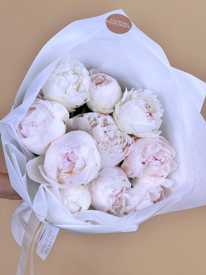 Poetic Peonies - Fresh Cut Flowers made with love by Flowers Gold Coast www.flowersgoldcoast.com.au the Gold Coast's best Florist - Same Day Flower Delivery