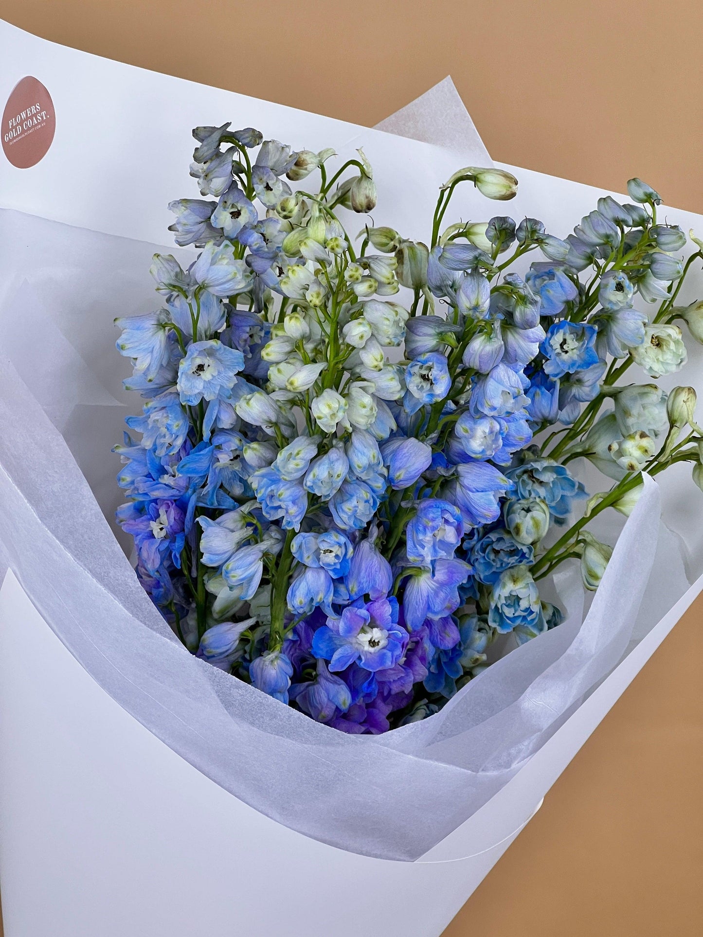 Delphinium Bunch -  made with love by Flowers Gold Coast www.flowersgoldcoast.com.au the Gold Coast's best Florist - Same Day Flower Delivery